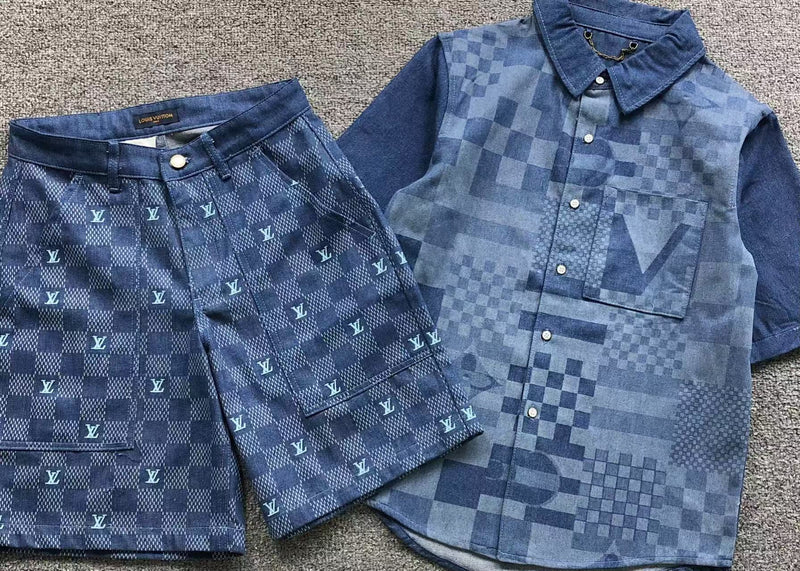 Louis Vuitton Monogram Denim - (all over print) - Versat Outelt