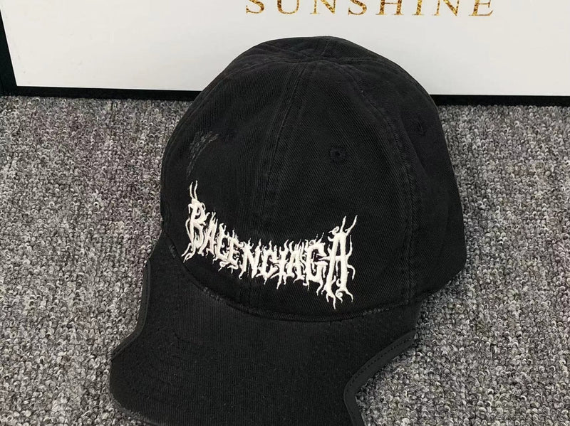 Balenciaga Gothic Logo Cap (UNISEX)