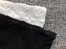 Kit Louis Vuitton Monogram Velour Preto e Off White - Versat Outlet