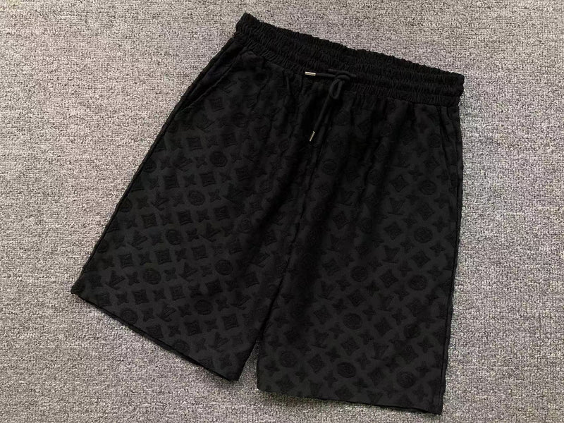 Kit Louis Vuitton Monogram Velour Preto e Off White - Versat Outlet
