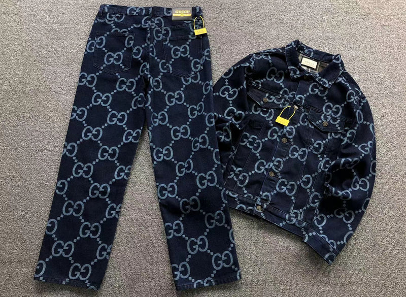 Gucci GG Monogram Denim - all over print - Versat Outlet