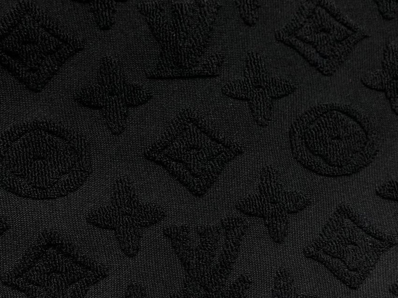 Kit Louis Vuitton Monogram Velour Preto e Off White - Versat Outlet