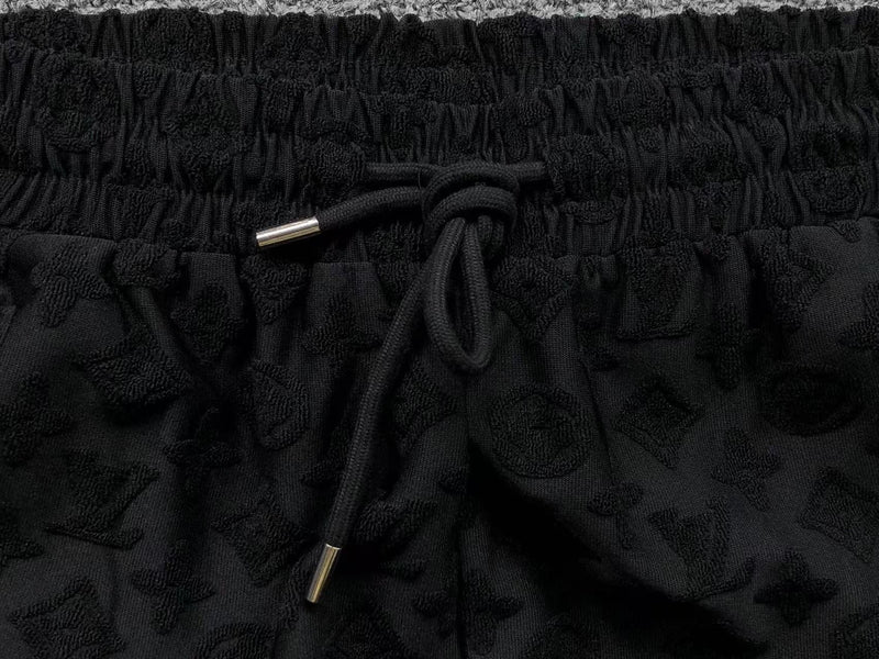 Kit Louis Vuitton Monogram Velour Preto e Off White - Versat Outlet