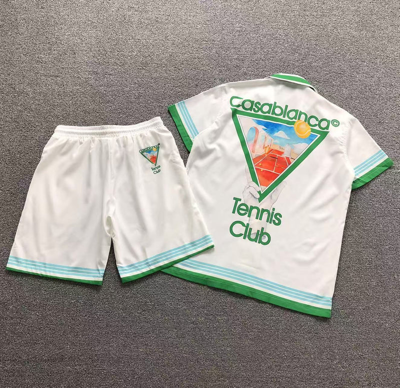 Kit Casablanca Paris Tennis Club Branco - Versat Outlet