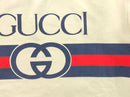 Moletom Gucci Off White – Listras Vermelha & Azul - Versat outlet