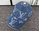 Boné Louis Vuitton Monogram Denim Azul Premium Edição Street Luxury - Versat outlet