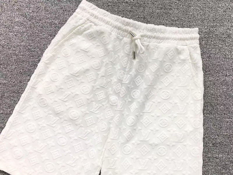 Kit Louis Vuitton Monogram Velour Preto e Off White - Versat Outlet