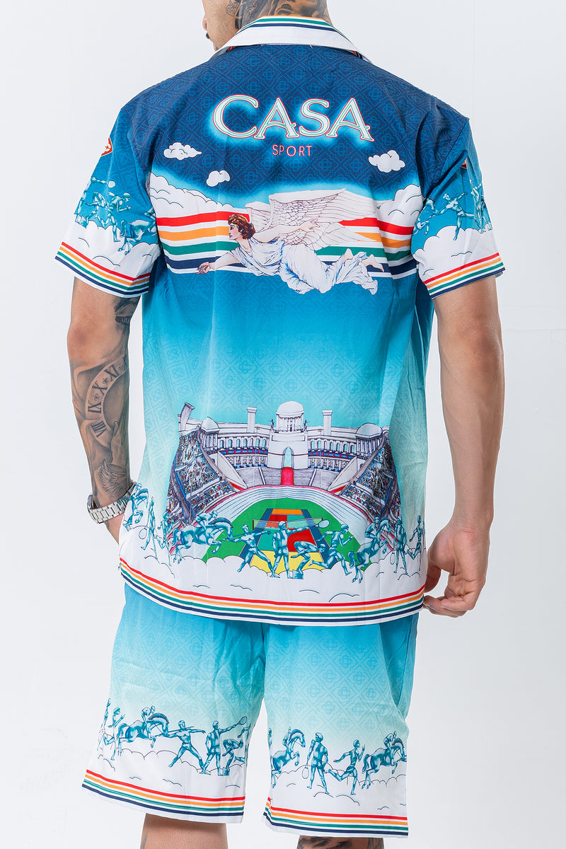 CasaBlanca - Conjunto Seda (La Déesse Du Stade) - Versat Outlet