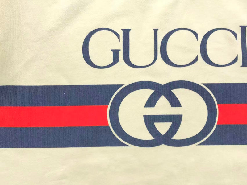 Moletom Gucci Off White – Listras Vermelha & Azul - Versat outlet