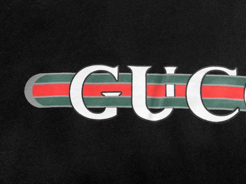 Camiseta Gucci Logo Vintage Preto - Versat Outlet