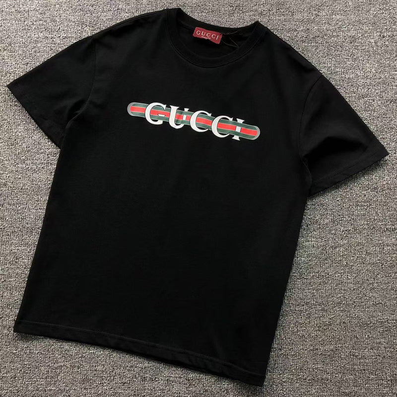 Camiseta Gucci Logo Vintage Preto - Versat Outlet