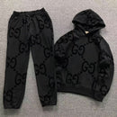 Conjunto Gucci Monograma Black – Moletom & Calça - Versat Otlet