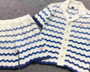 Casablanca Knit Wave Set