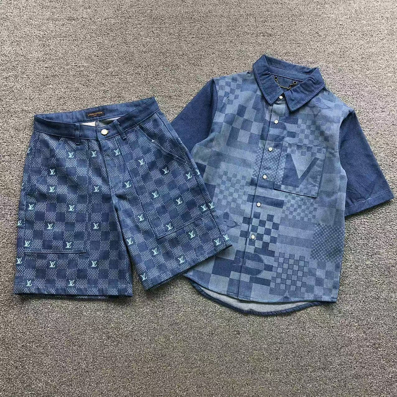 Louis Vuitton Monogram Denim - (all over print) - Versat Outelt