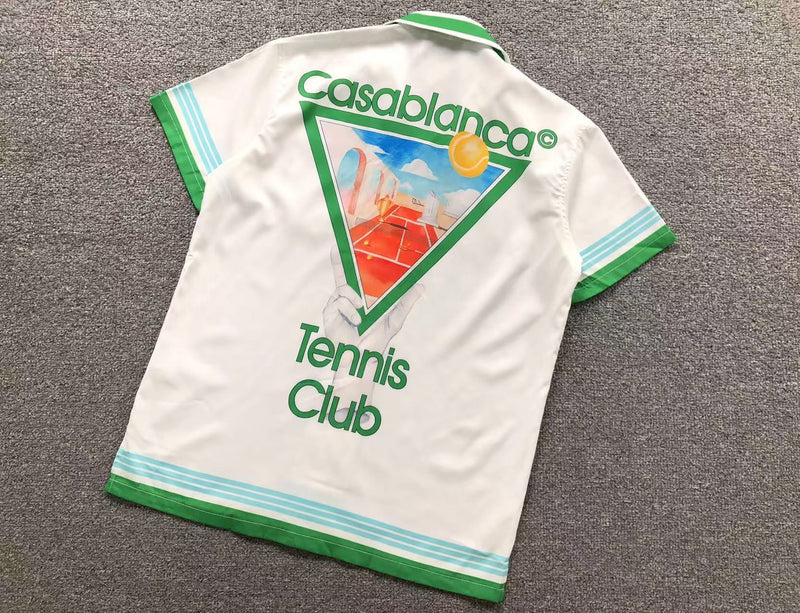 Kit Casablanca Paris Tennis Club Branco - Versat Outlet
