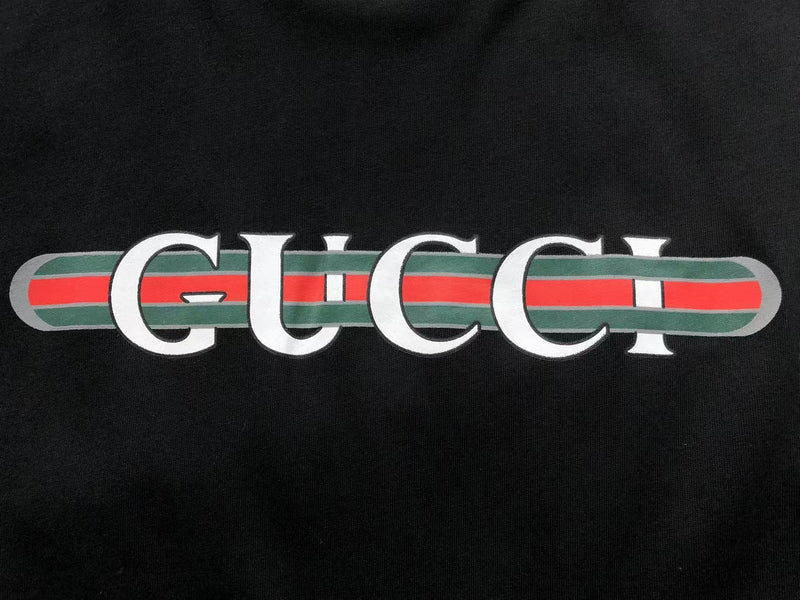 Camiseta Gucci Logo Vintage Preto - Versat Outlet