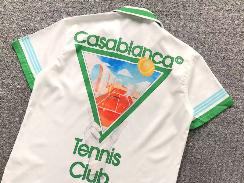 Kit Casablanca Paris Tennis Club Branco - Versat Outlet