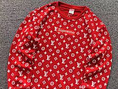 Moletom Louis Vuitton x Supreme