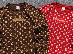 Moletom Louis Vuitton x Supreme